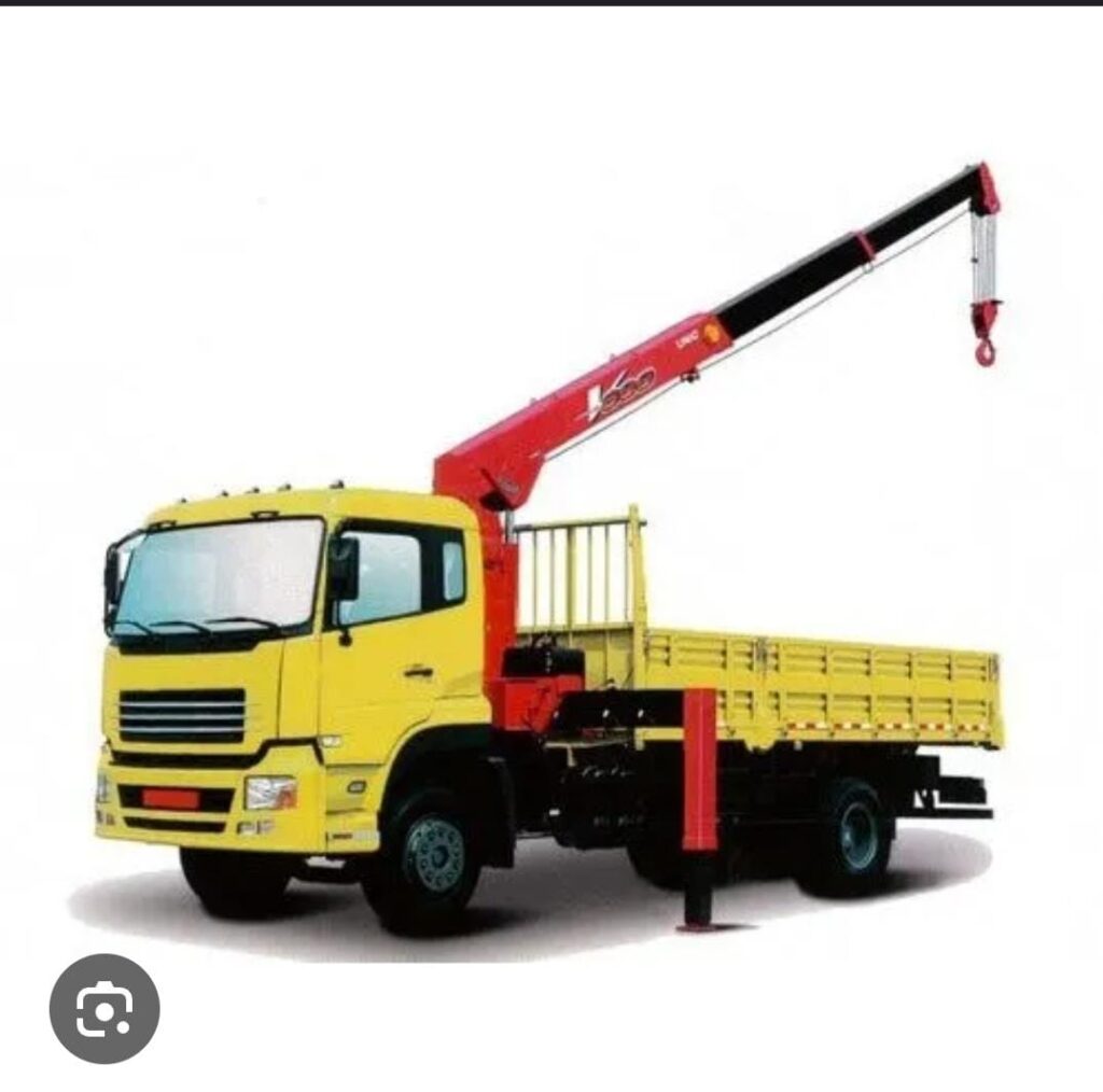 Crane Pickup for Rent in Dubai crane truck