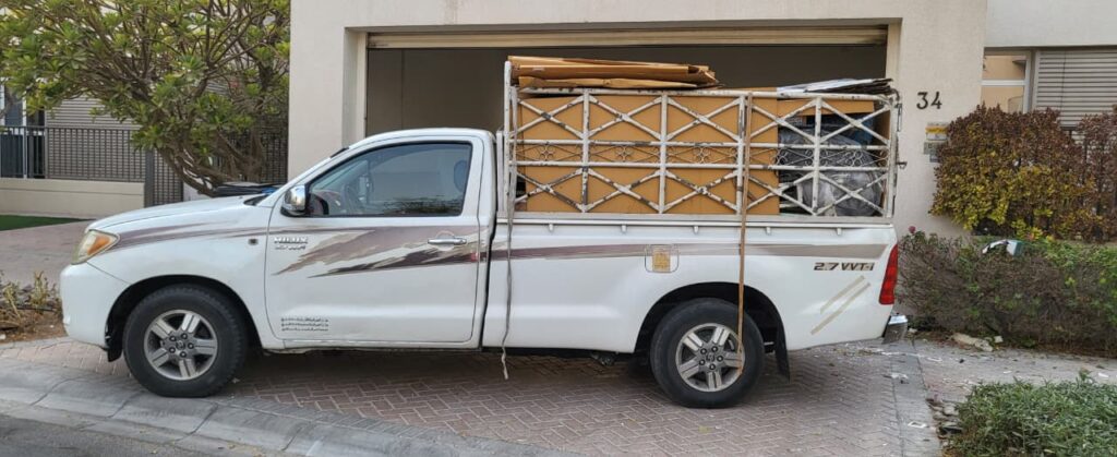 pickup for rent in karama pickup truck in Jumeirah