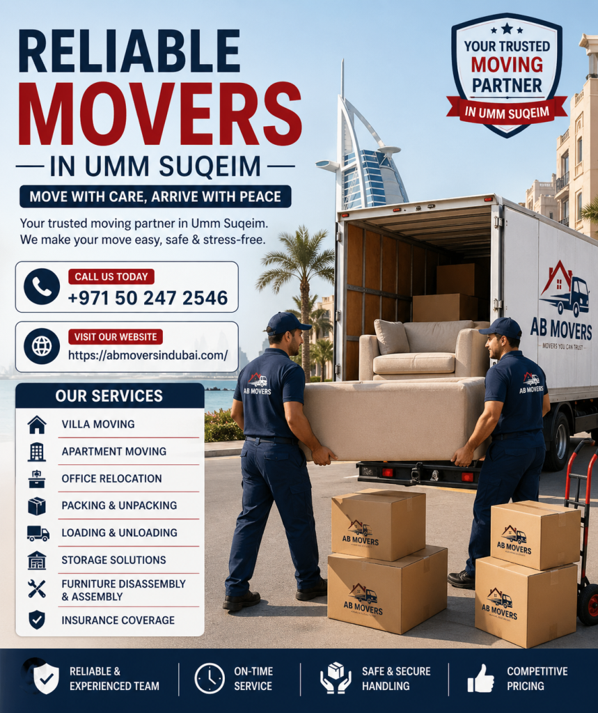 Reliable Movers in Umm Suqeim