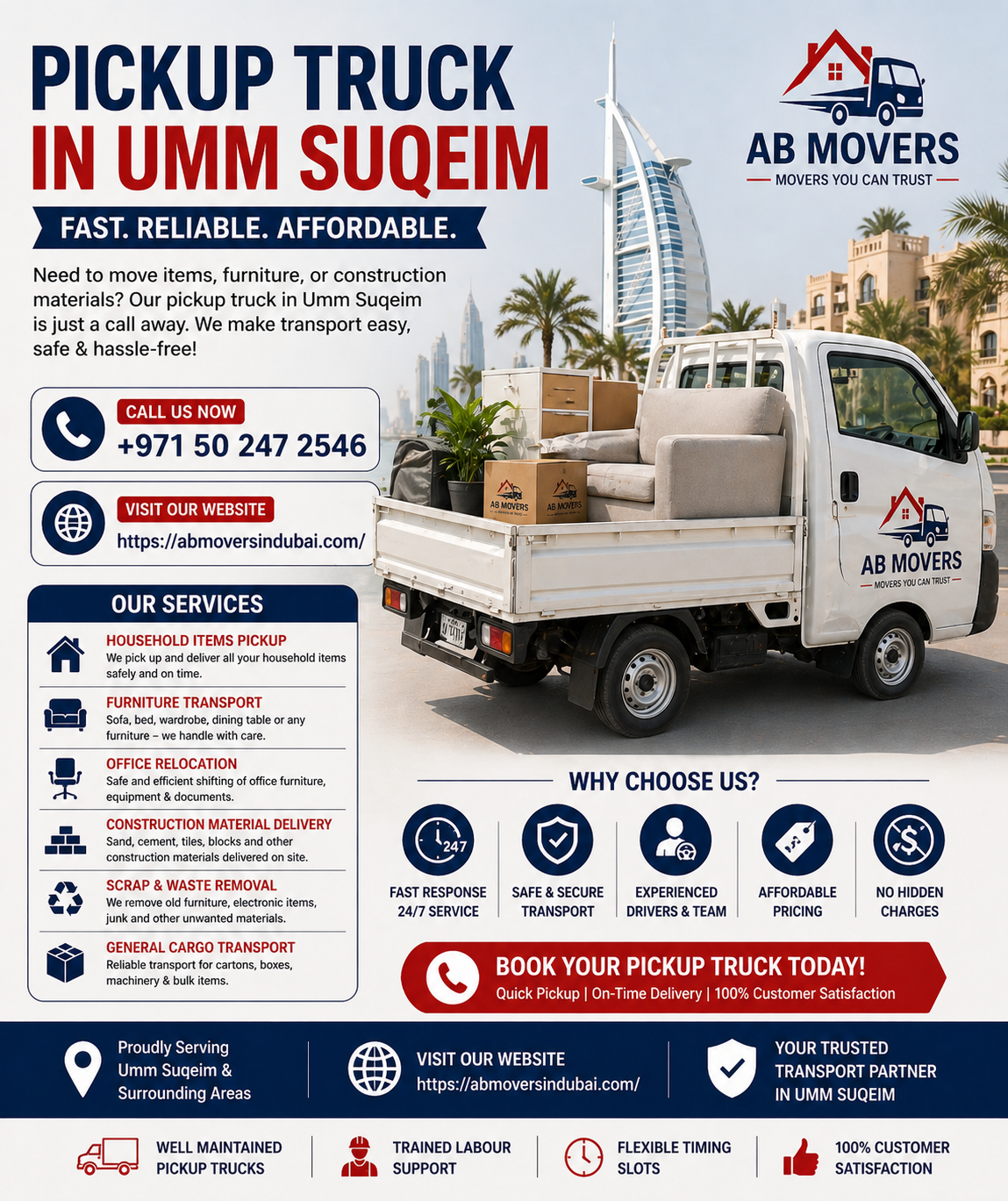 Pickup Truck in Umm Suqeim
